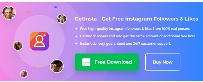 Use GetInsta And Increase your followers and likes with the help of it!!